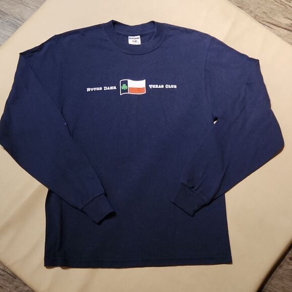 Notre Dame Texas Club T-shirt M - Picture 1 of 8